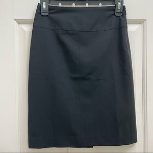 NEW Banana Republic Black Pencil Skirt Size 0P